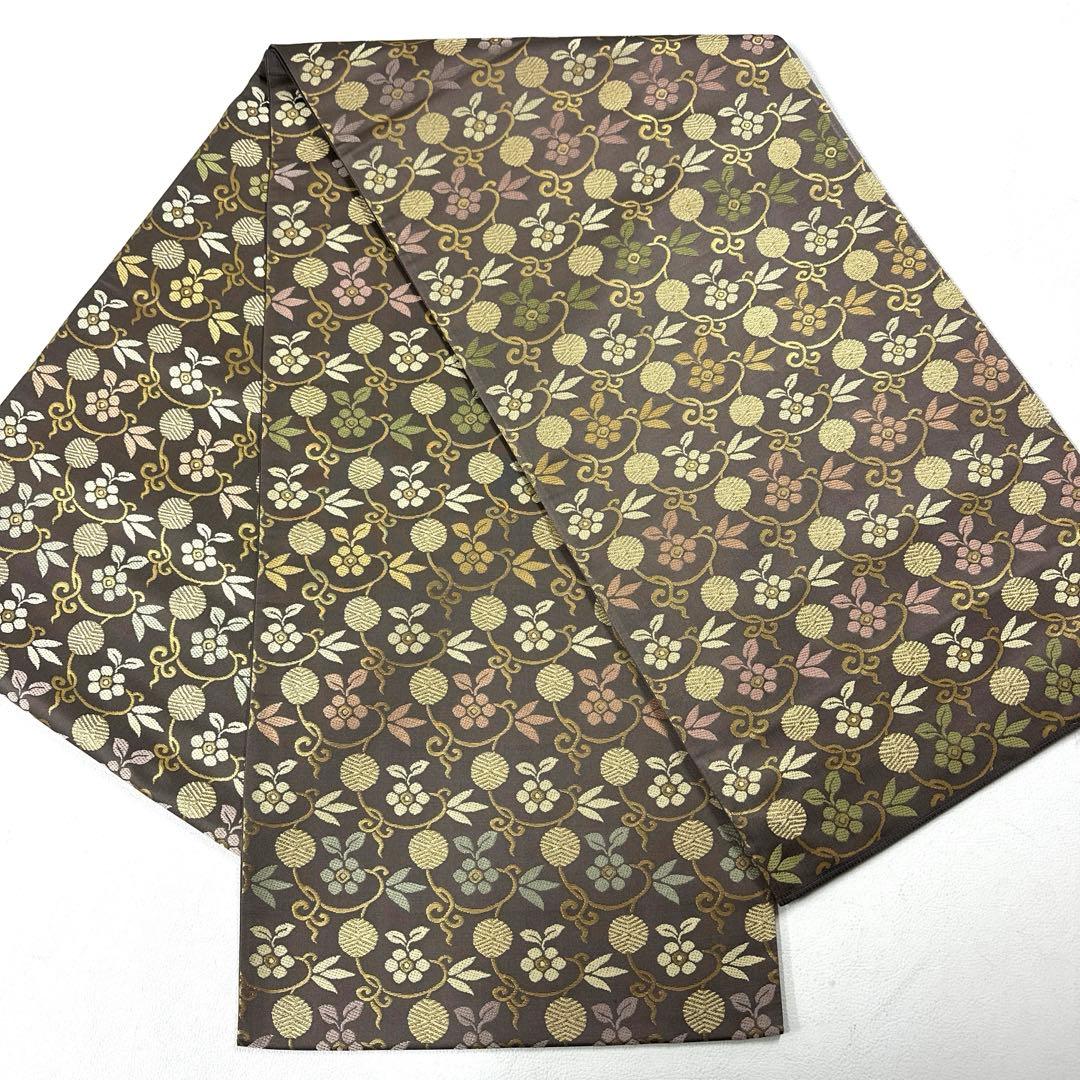 専用帯5008 ●陰山織物謹製 箔屋清兵衛 高級 正絹 六通 袋帯