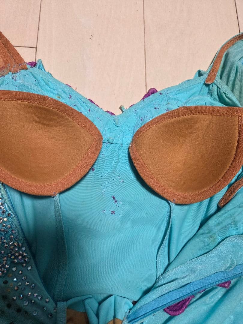 Chacott チャコット 凛舞 英国製 豪華ラテンドレス 社交ダンス ルンバ