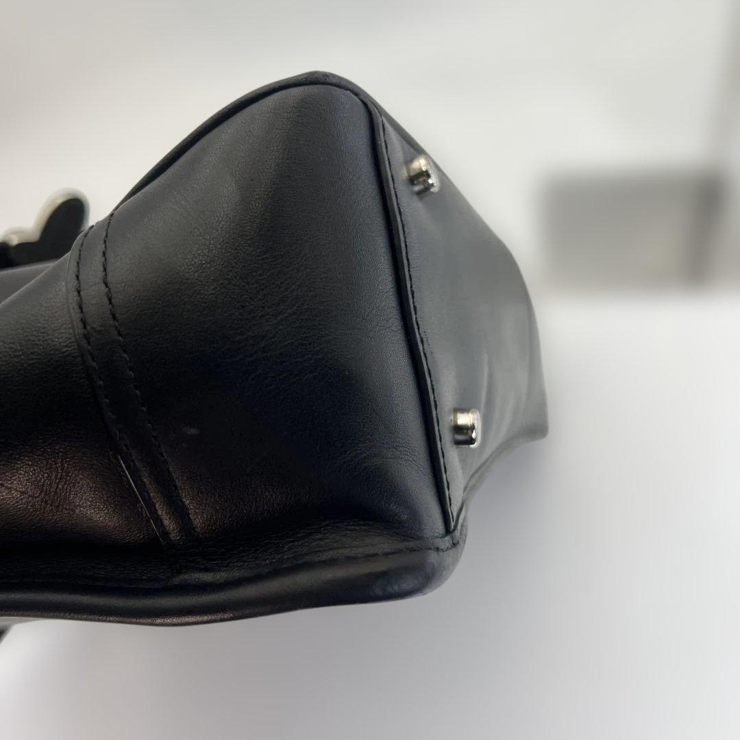 COACH オールドコーチ USA製 グローブレザー 2WAY ショルダー付