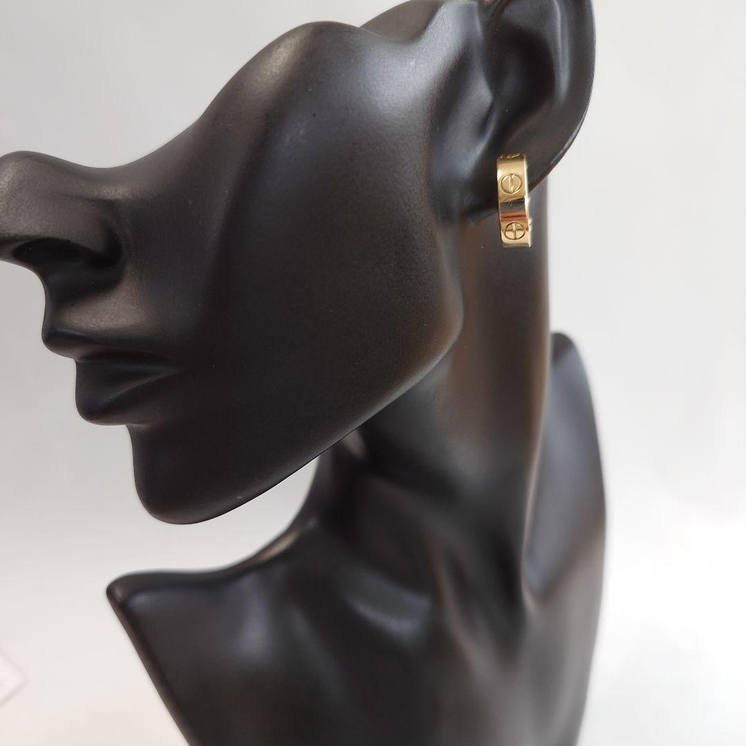 【新品仕上げ】カルティエ フープ ピアス ラブ クラシックモデル 6374
