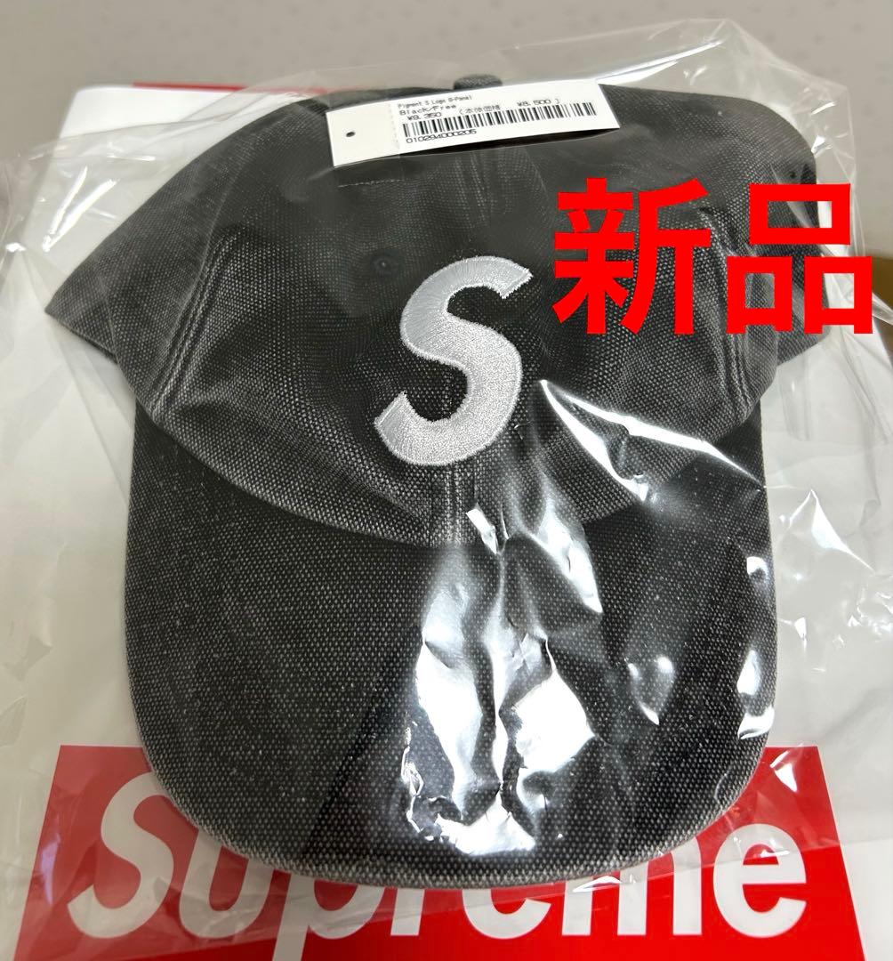 24H以内発送 完売品 新品 黒 Pigment S Logo 6-Panel