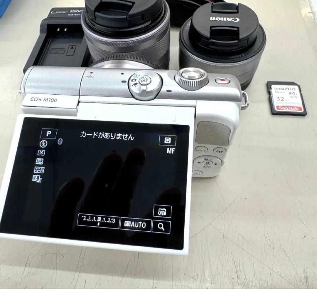 Canon EOS M100 ミラーレスカメラセット