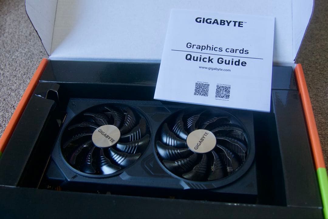 グラフィックボード・グラボ・ビデオカード GIGABYTE RTX 4060Ti WINDFORCE OC V2 8G