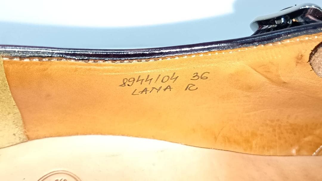 【希少色】Church's LANA R ダブルモンク 23cm バーガンディ