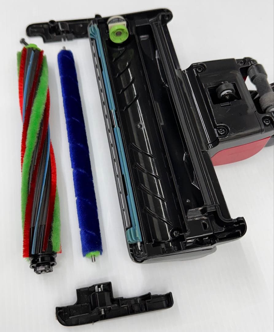 赤　日立掃除機　CV-PE700-004 ヘッド　回転ブラシ　D-AP50 美品