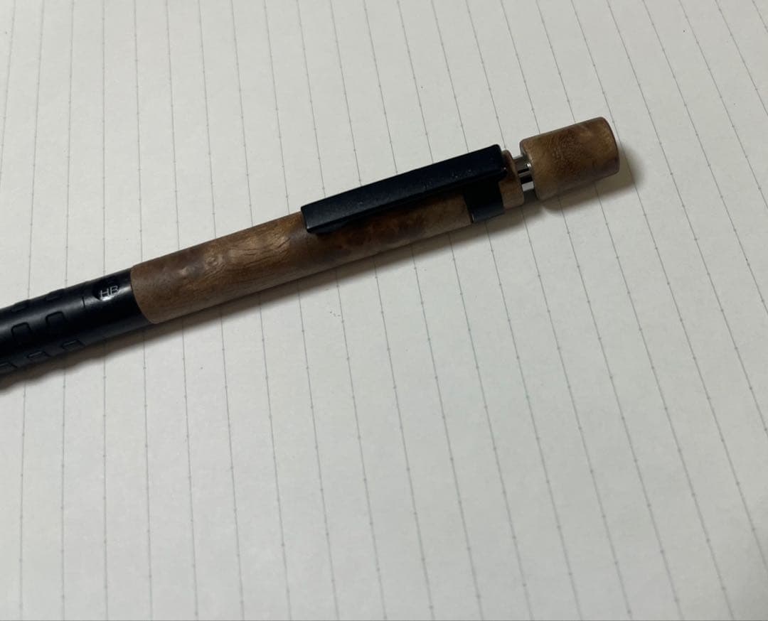 ぺんてるスマッシュ　アリナペンメーカーカスタム　マーブルウッド