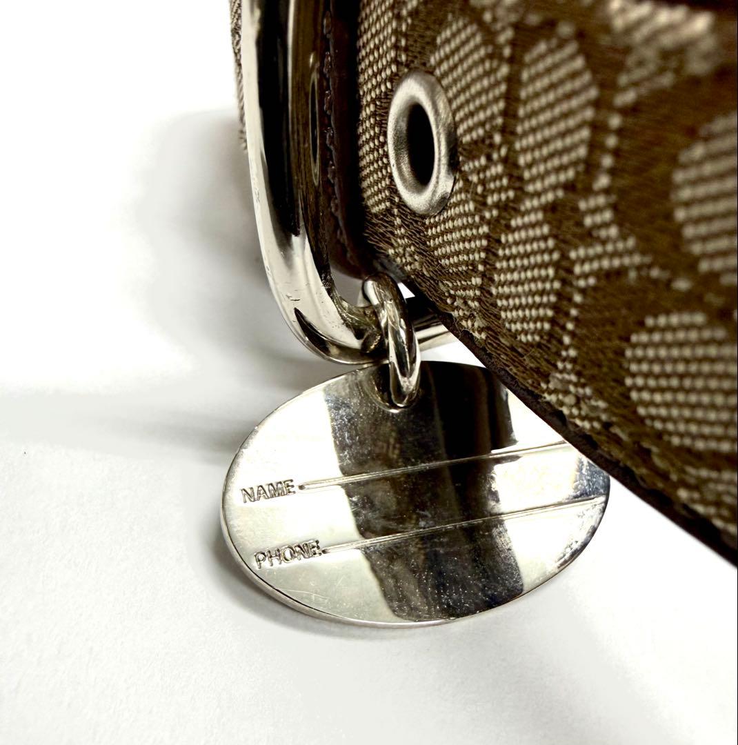 COACH コーチ■大型犬／首輪■シグネチャー：ブラウン茶色　犬用 サイズ：XL
