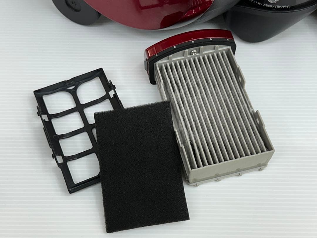 動作保証　東芝 トルネオ VC-SG910X 赤 掃除機　本体　ホースセット