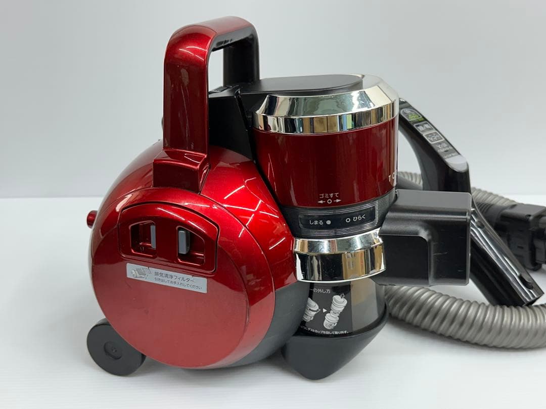 動作保証　東芝 トルネオ VC-SG910X 赤 掃除機　本体　ホースセット
