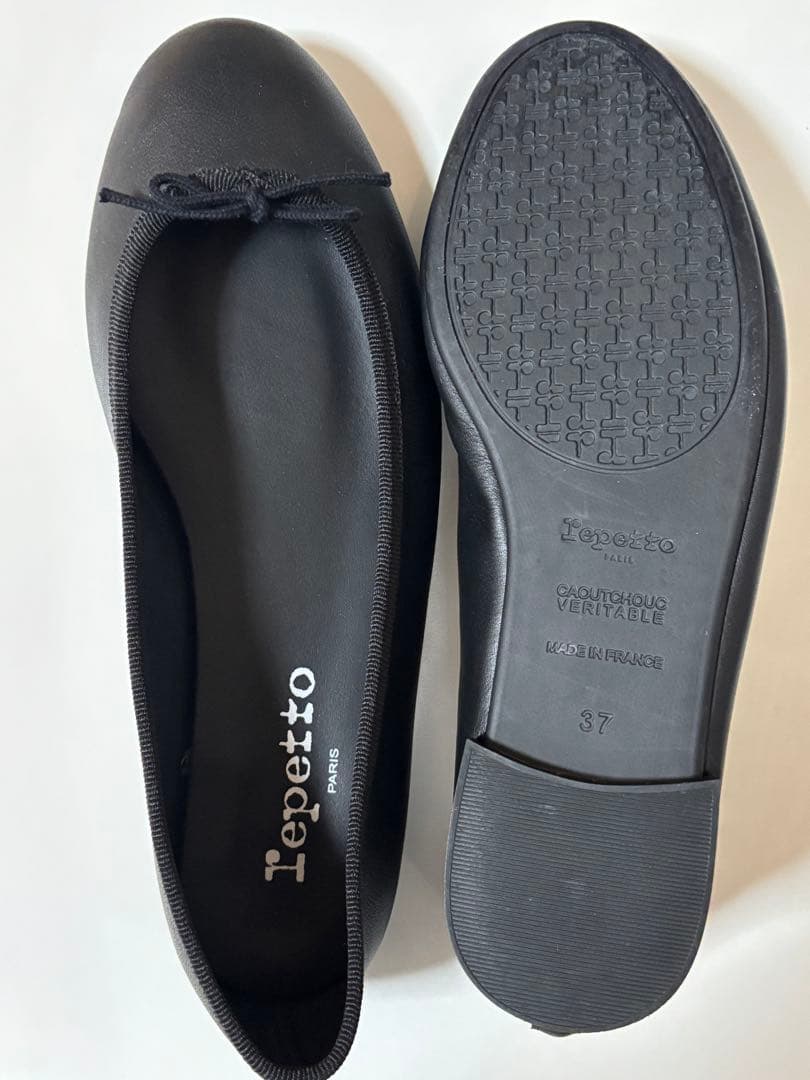レペット LILI バレエシューズ BALLGOM Noir 37 フラット
