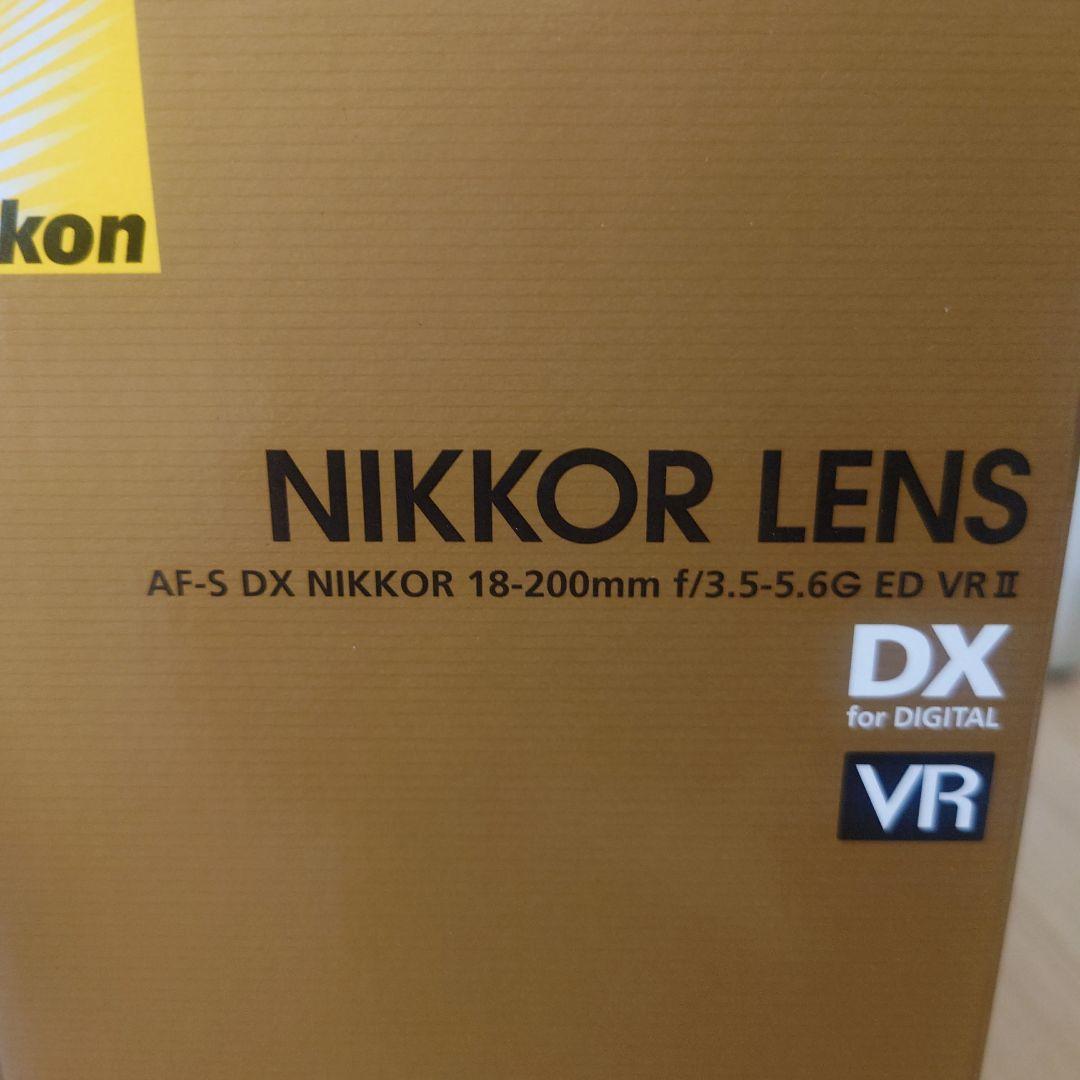 レンズ(ズーム) AF-S DX NIKKOR 18-200mm f/3.5-5.6GEDVRII