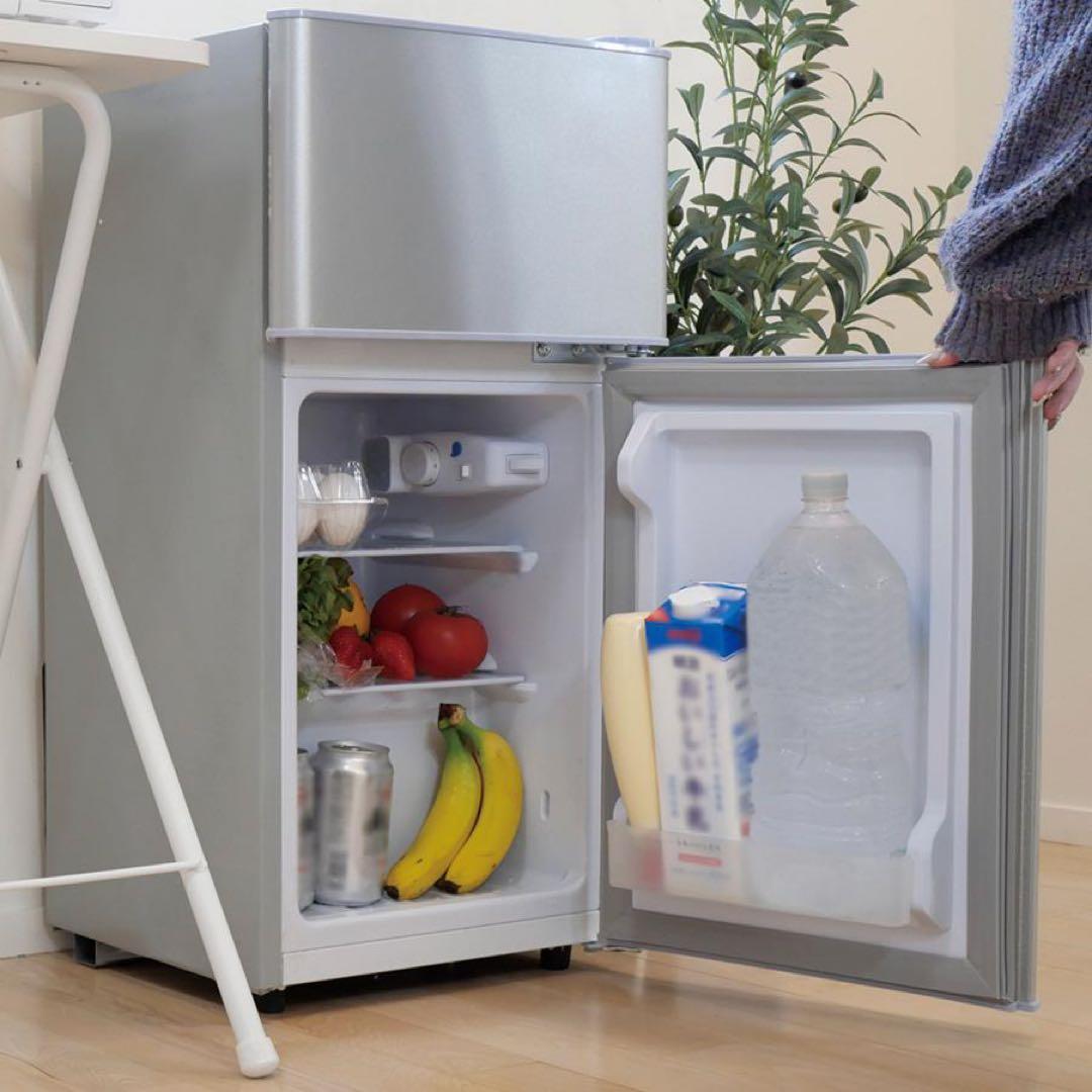 【新品】冷蔵庫 白 ホワイト 一人暮らし 小型 ミニ冷蔵庫 冷凍庫 充実収納