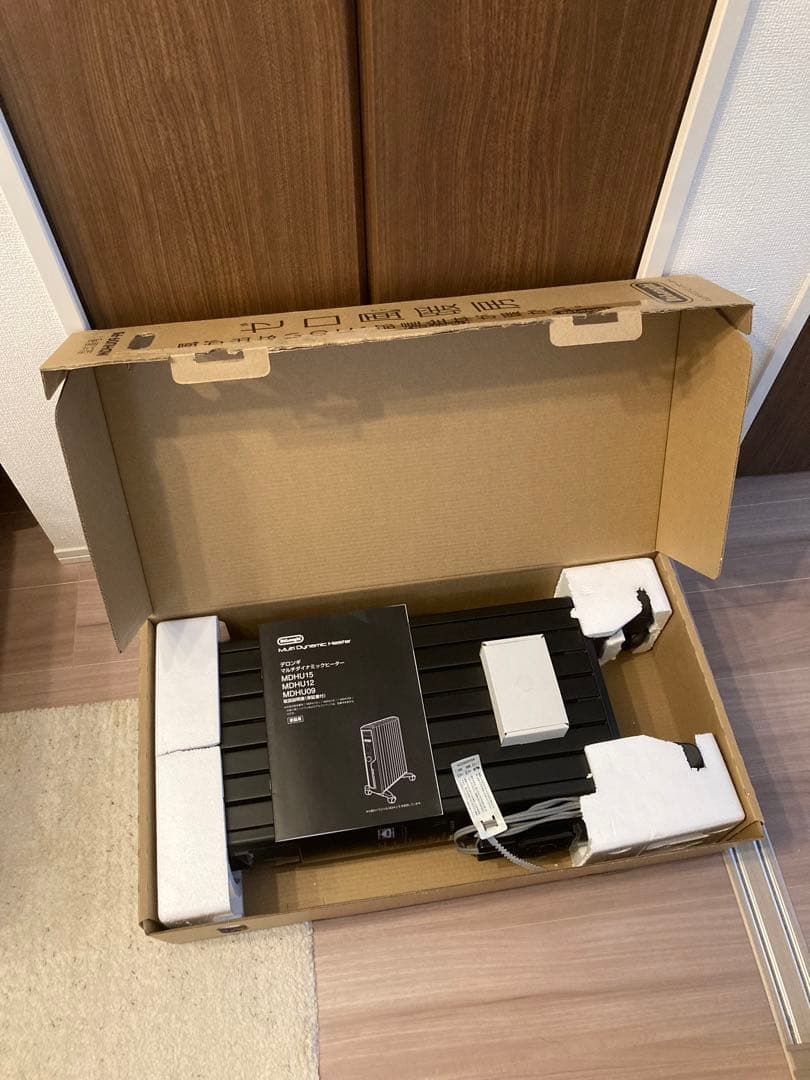 DeLonghi Multi Dynamic Heater マットブラック1台