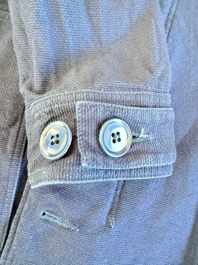 ネイビー フード付きモッズコートMOMOTAROJEANS桃太郎ジーンズコート