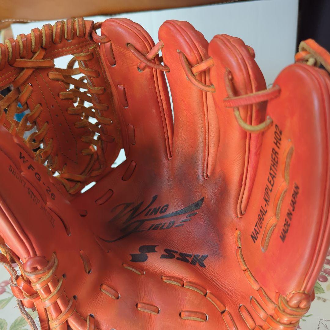 硬式野球グローブ SSK 内野手用　即使用可能