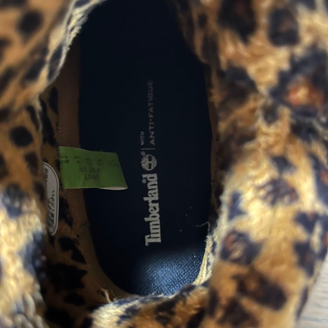 【値下げ】Timberland ティンバーランド レオパード柄 ブーツ 23cm