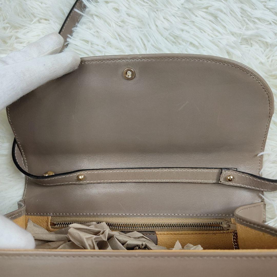 本日限定価格　セリーヌ　ショルダーバッグ　トリオンフ金具　2way　レザー