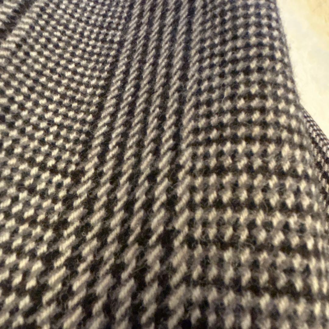 【極美品】ジャーナルスタンダードレリューム　ダブルカラー　チェックコート 茶