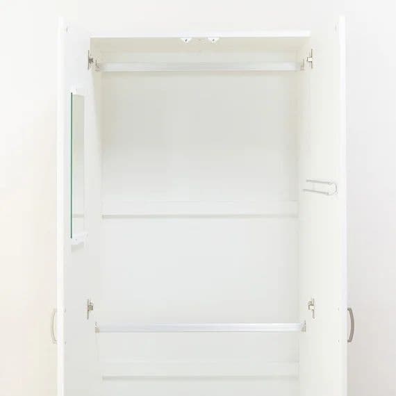ニトリ ポルテ80cm幅 ホワイト ワードローブ
