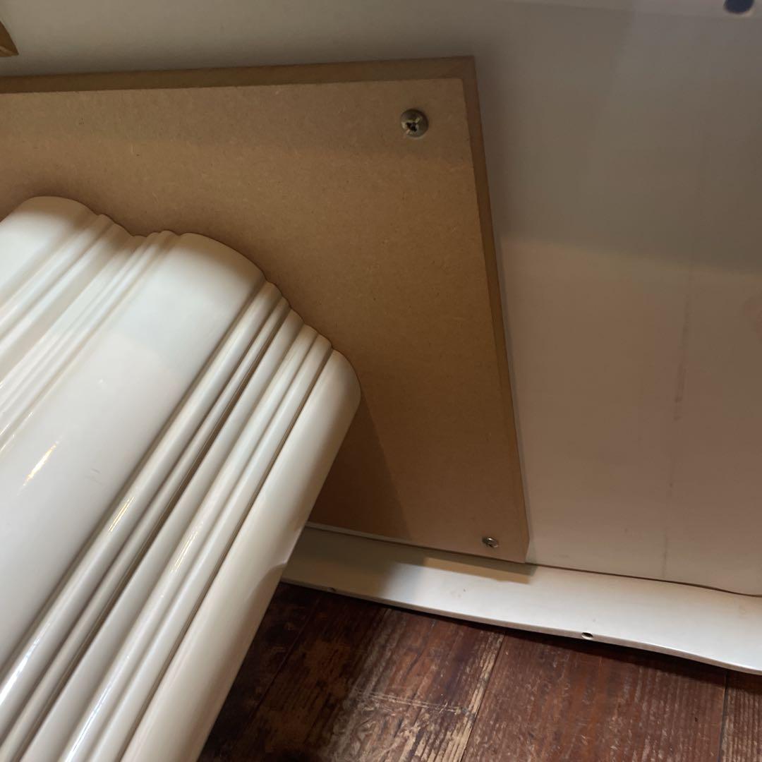 サルタレッリ　フローレンスシリーズ　アイボリー　ダイニングテーブル　115cm