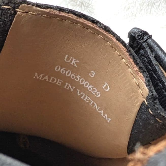 極美品 Clarks ORIGINALS Natalie ナタリー 本革 UK3