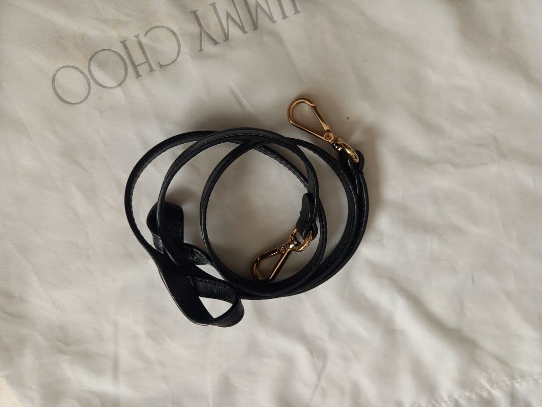 JIMMY CHOO　ジミーチュウ　ミニサラ　ブラック