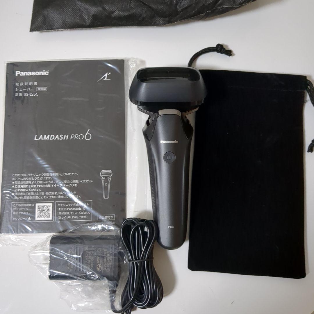 6枚刃Panasonic LAMDASH PRO6 ES-LS5C-K