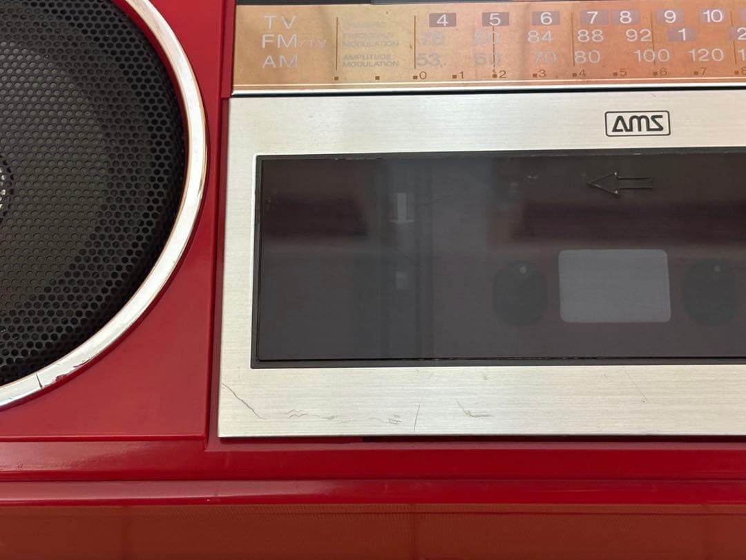 Sony ソニー　CFSーV5 カセットレコーダー「ラジカセ」(動作品)