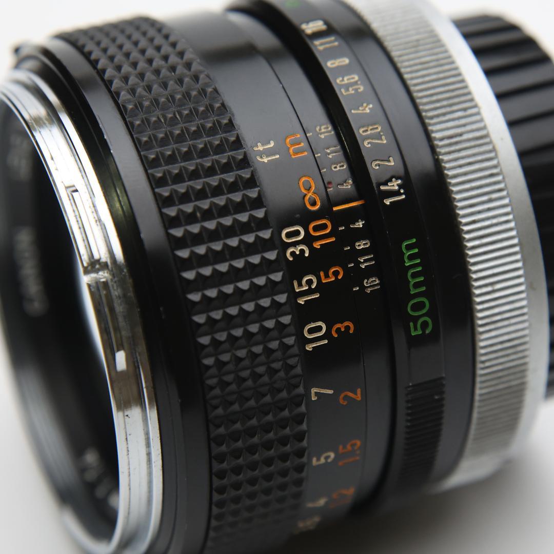【動作確認済】Canon 旧 F-1 旧 FD 50mm F1.4 【実用品】