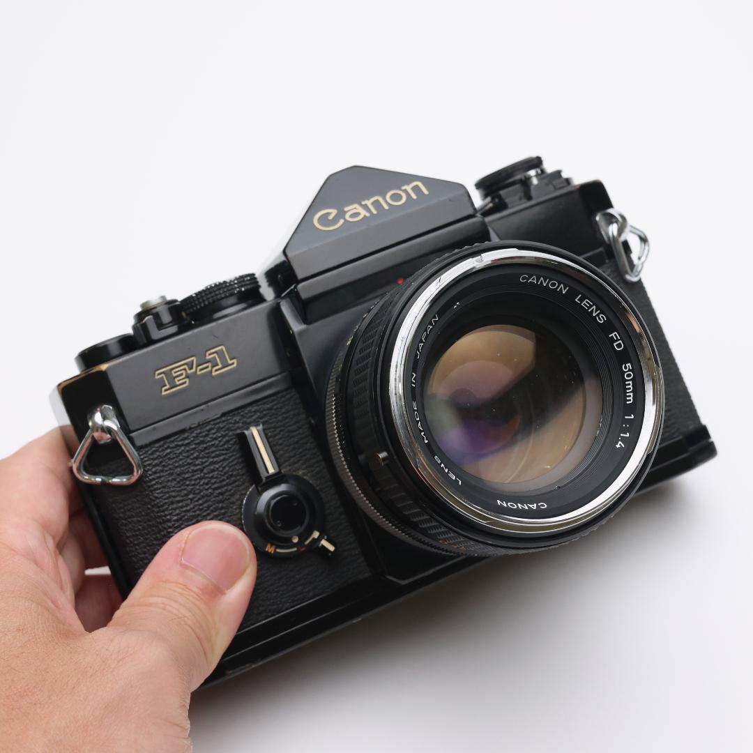 【動作確認済】Canon 旧 F-1 旧 FD 50mm F1.4 【実用品】