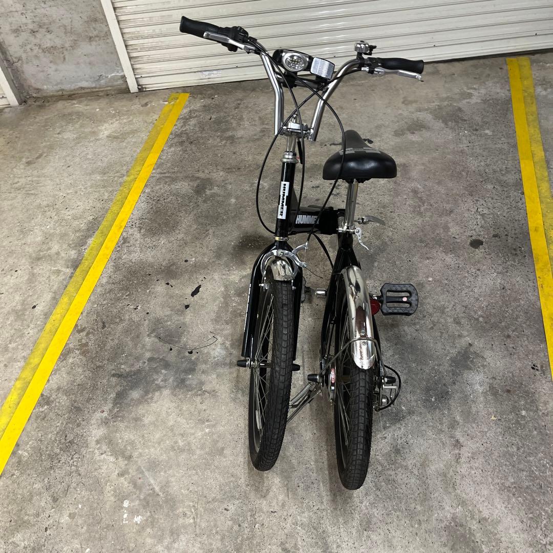 HUMMER 折りたたみ自転車 黒