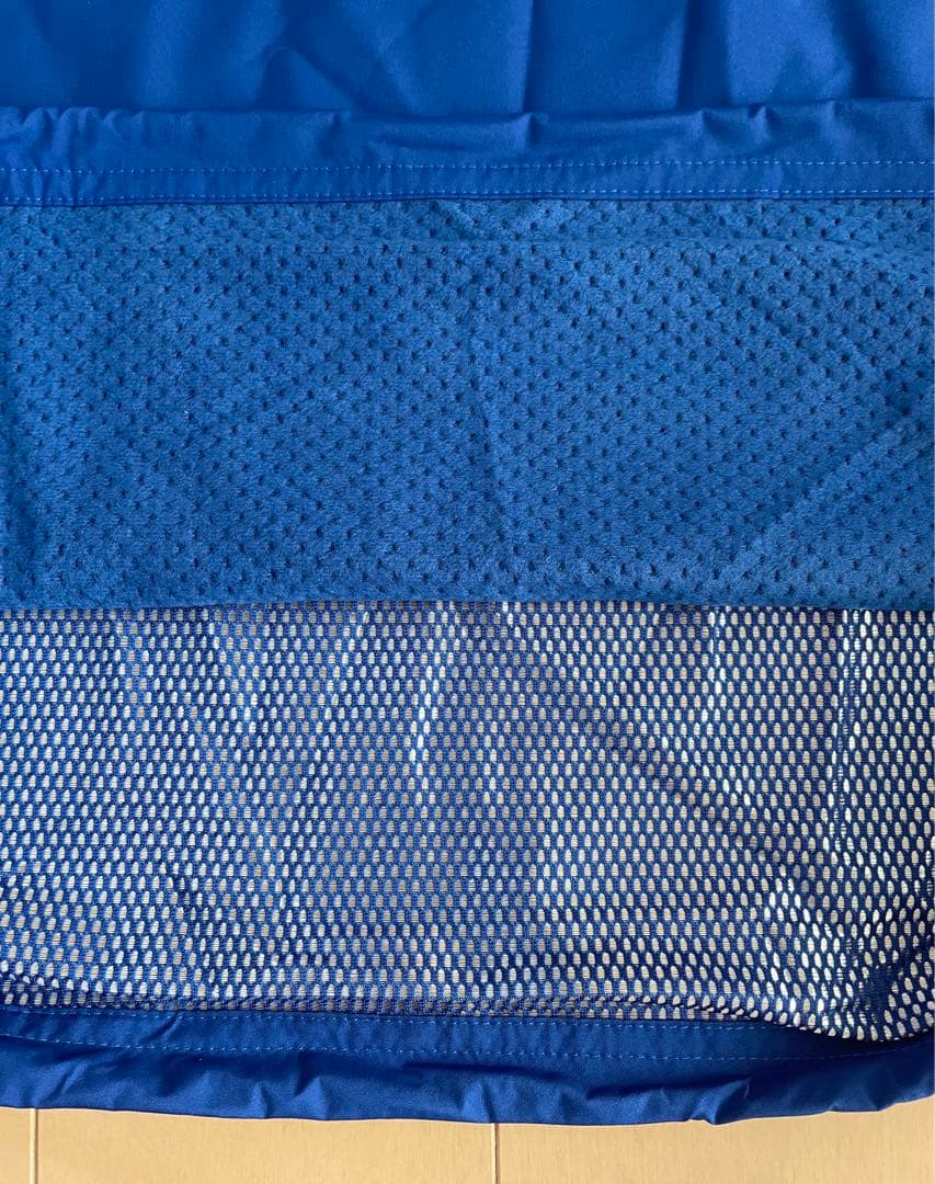 adidas アディダス JFA サッカー ウィンドブレーカー Sサイズ 青