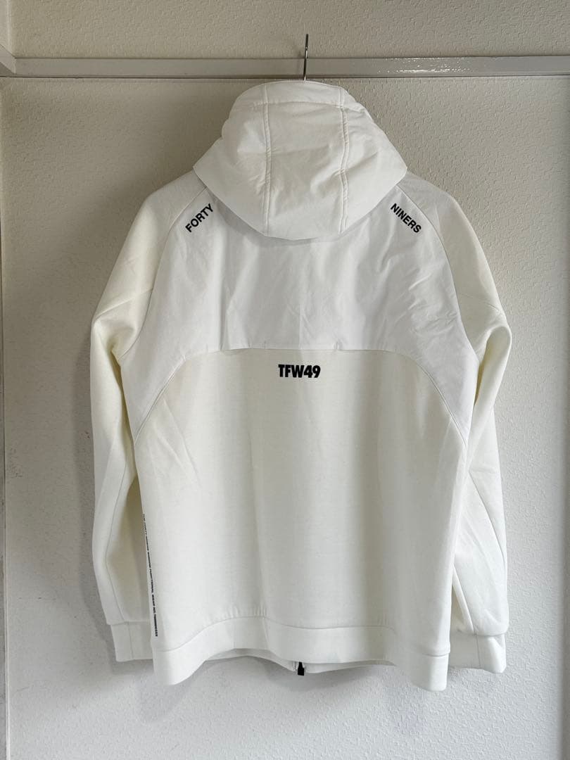 メンズウェア TFW49 CARDBOARD MATERIAL FULL ZIP HOODIE