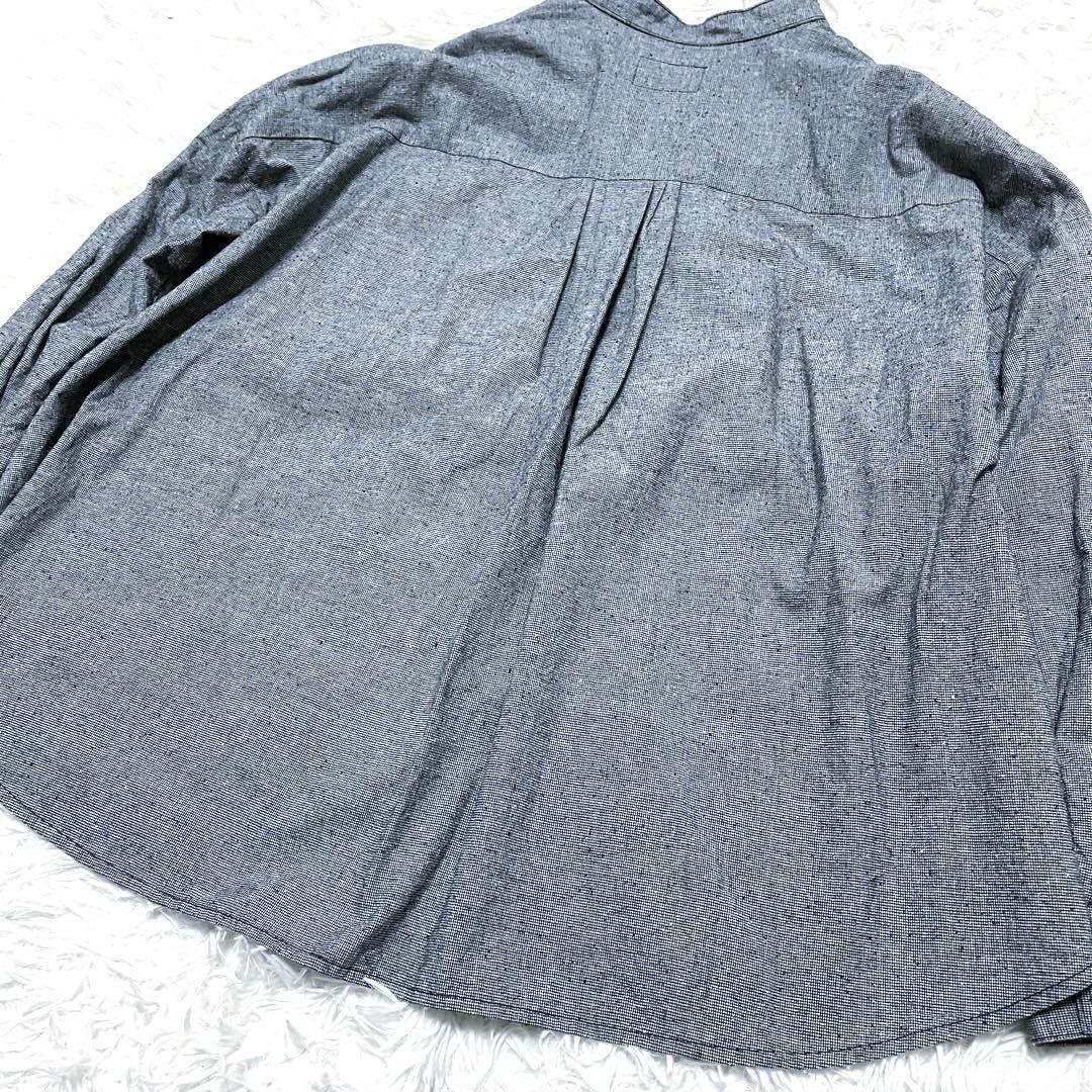 【美品】 sasanqua by trees ブーレットノエルオーバーシャツ