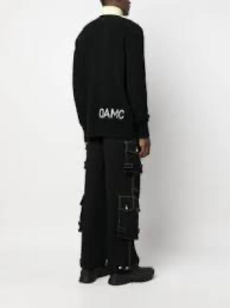 OAMC WHISTLER CREW ロゴ クルーネック ニット ブラックM