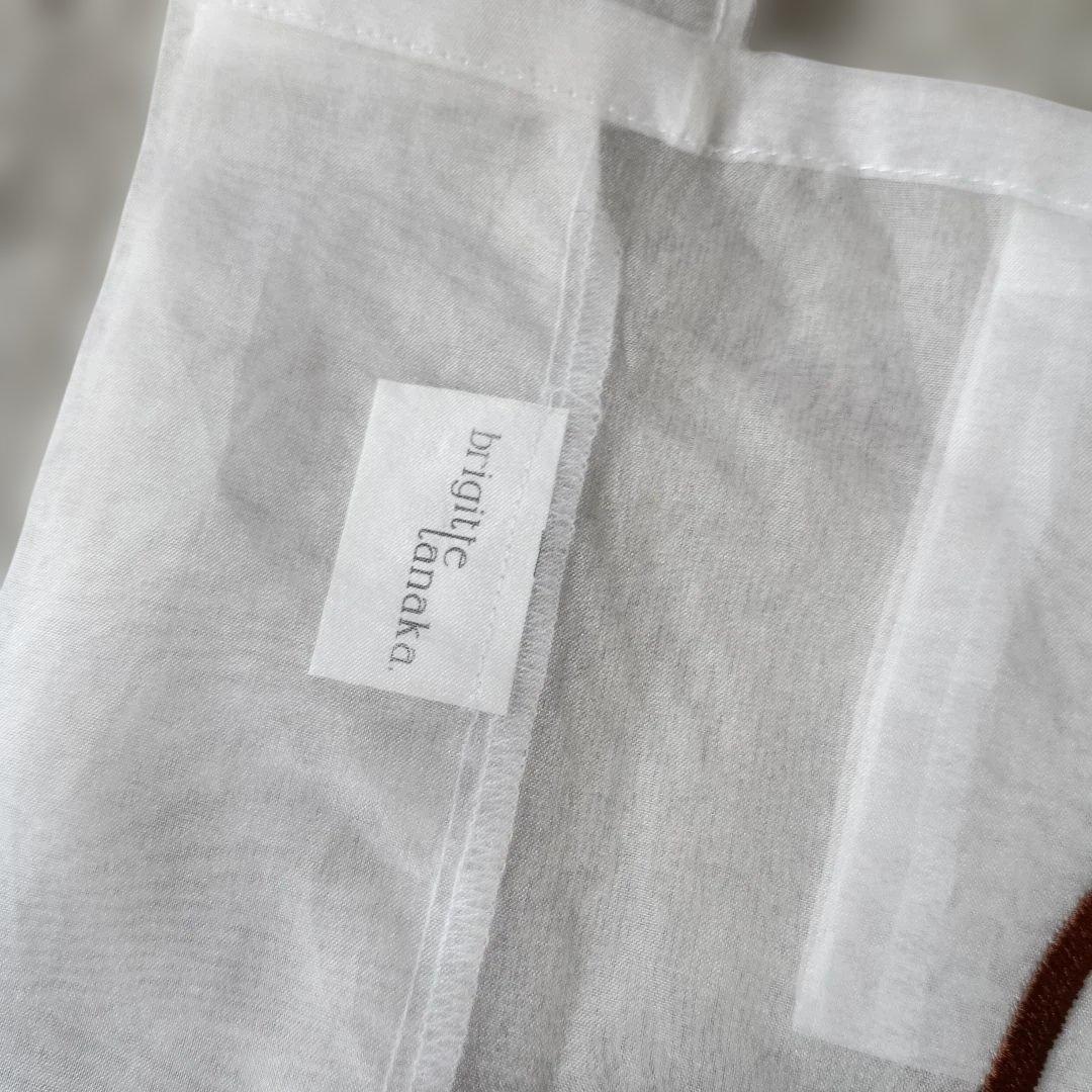 ブリジットタナカ　新品　エコバッグ　オーカンジー　リボン付き