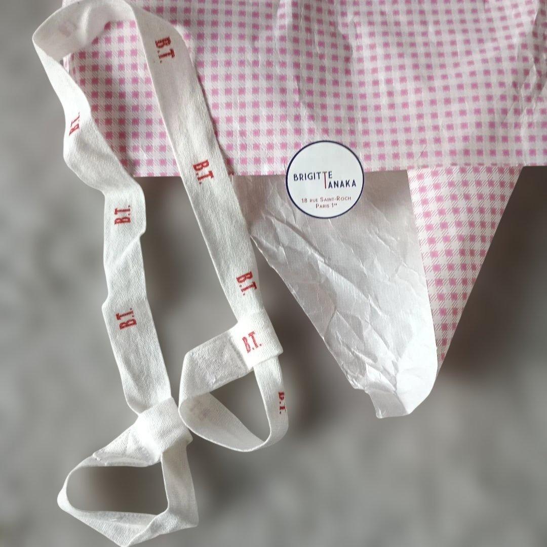 ブリジットタナカ　新品　エコバッグ　オーカンジー　リボン付き