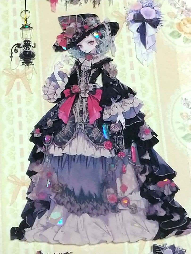 廃盤品✩J1078＃妄与秋来(贝壳光)御汐灵切り売り海外人物女の子AIマステ