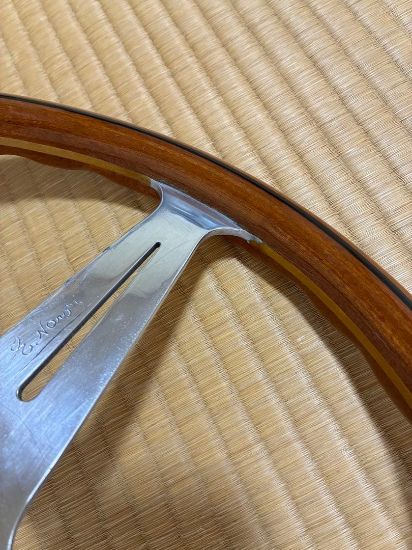 Nardi 3スポーク ステアリングクラシックウッド　36.5