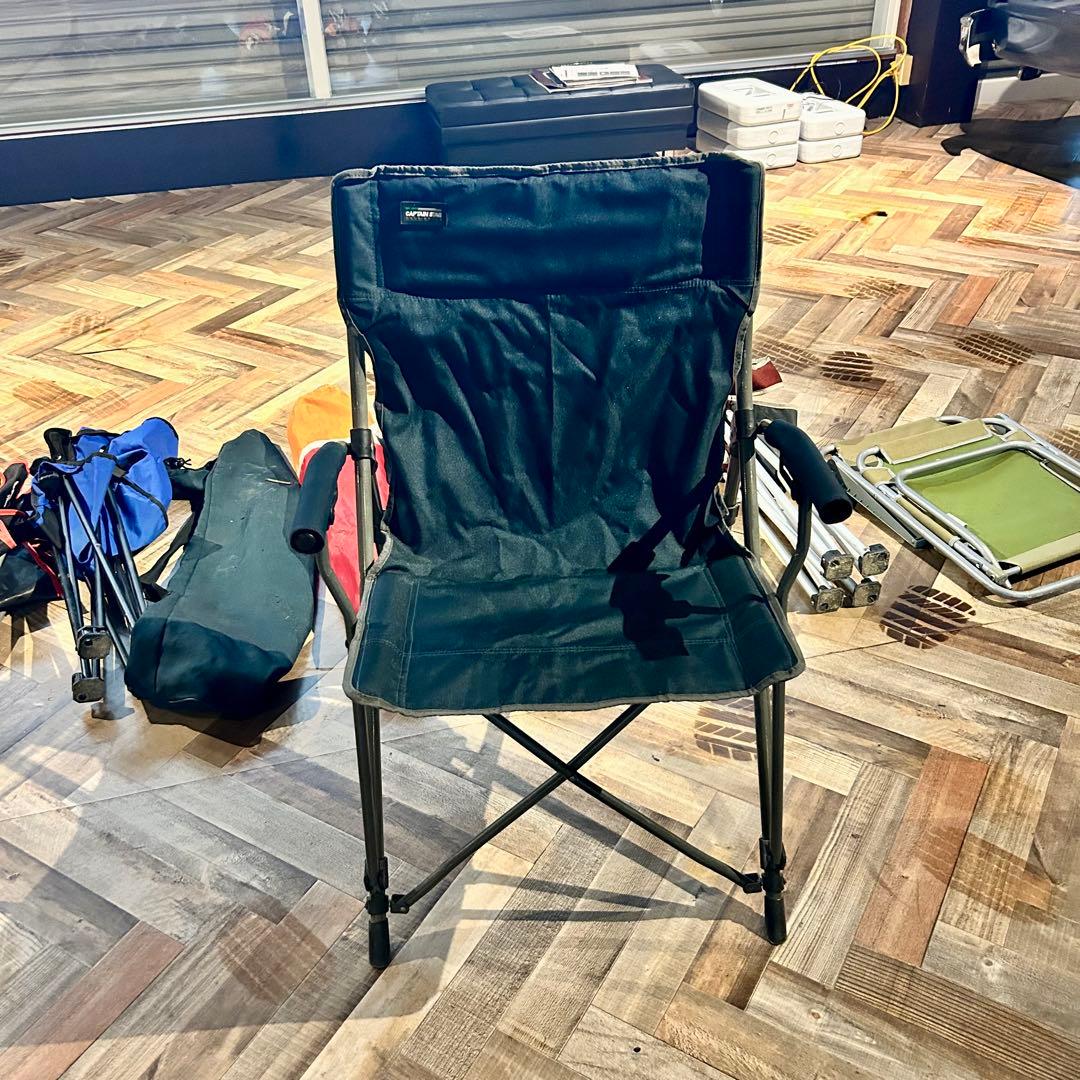 CAPTAIN STAG ほか折りたたみチェア 9脚セット