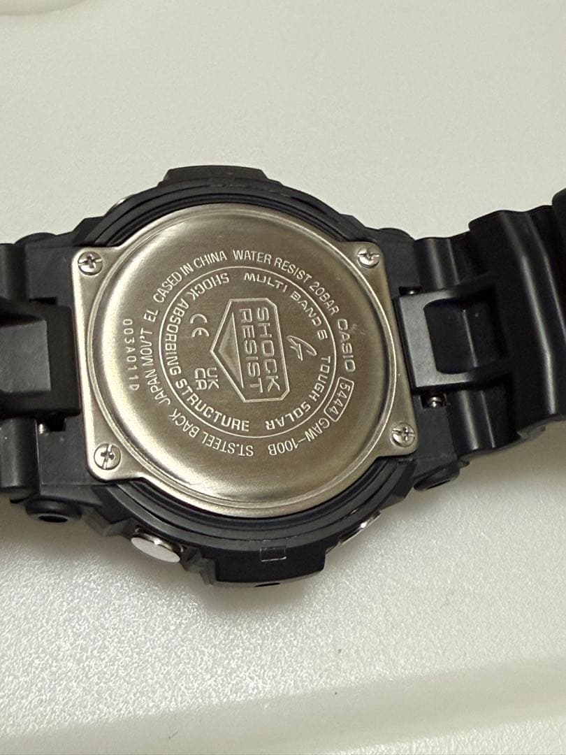 CASIO G-SHOCK GAW-100B 電波ソーラー　ビッグケース　中古品