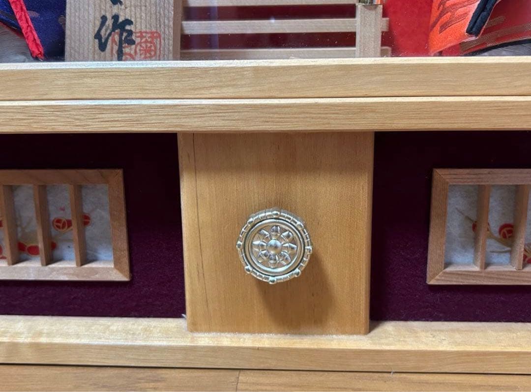 雛人形　7人飾り　3段　ケース　オルゴール　灯り