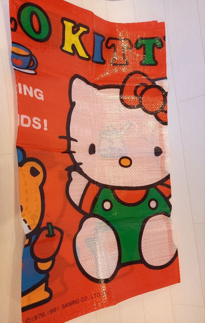 希少　ハローキティ　まとめ売り　小物　シート　水筒　お弁当箱　1989年　レトロ