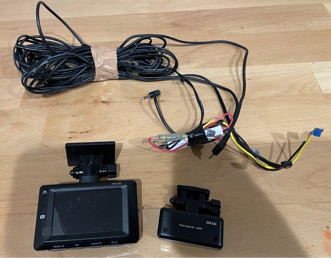 ZDR026 コムテック ドライブレコーダー（フロント＆リア）-137-