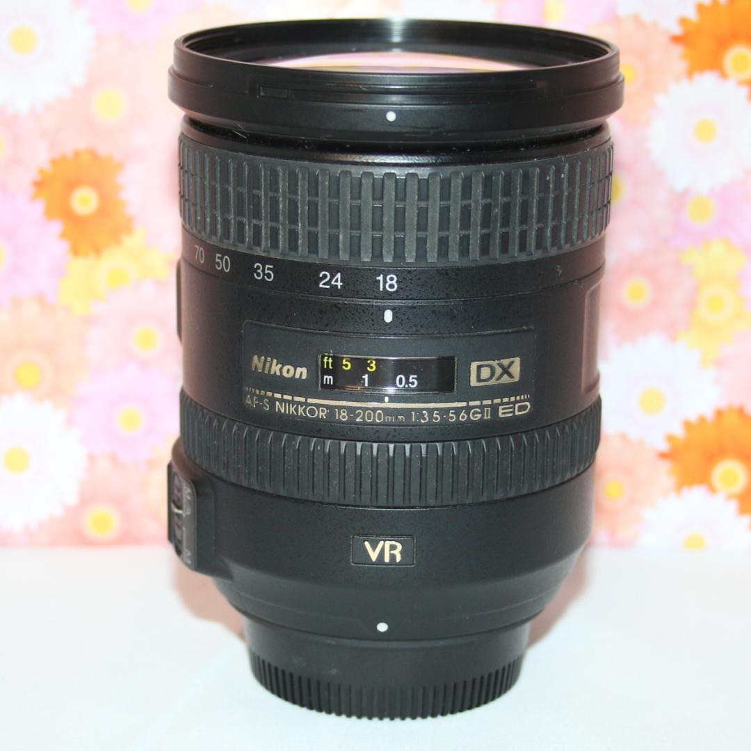 超高性能❤ニコン❤Nikon AF-S DX 18-200㎜ ❤Ⅱ型 遠近両用❤