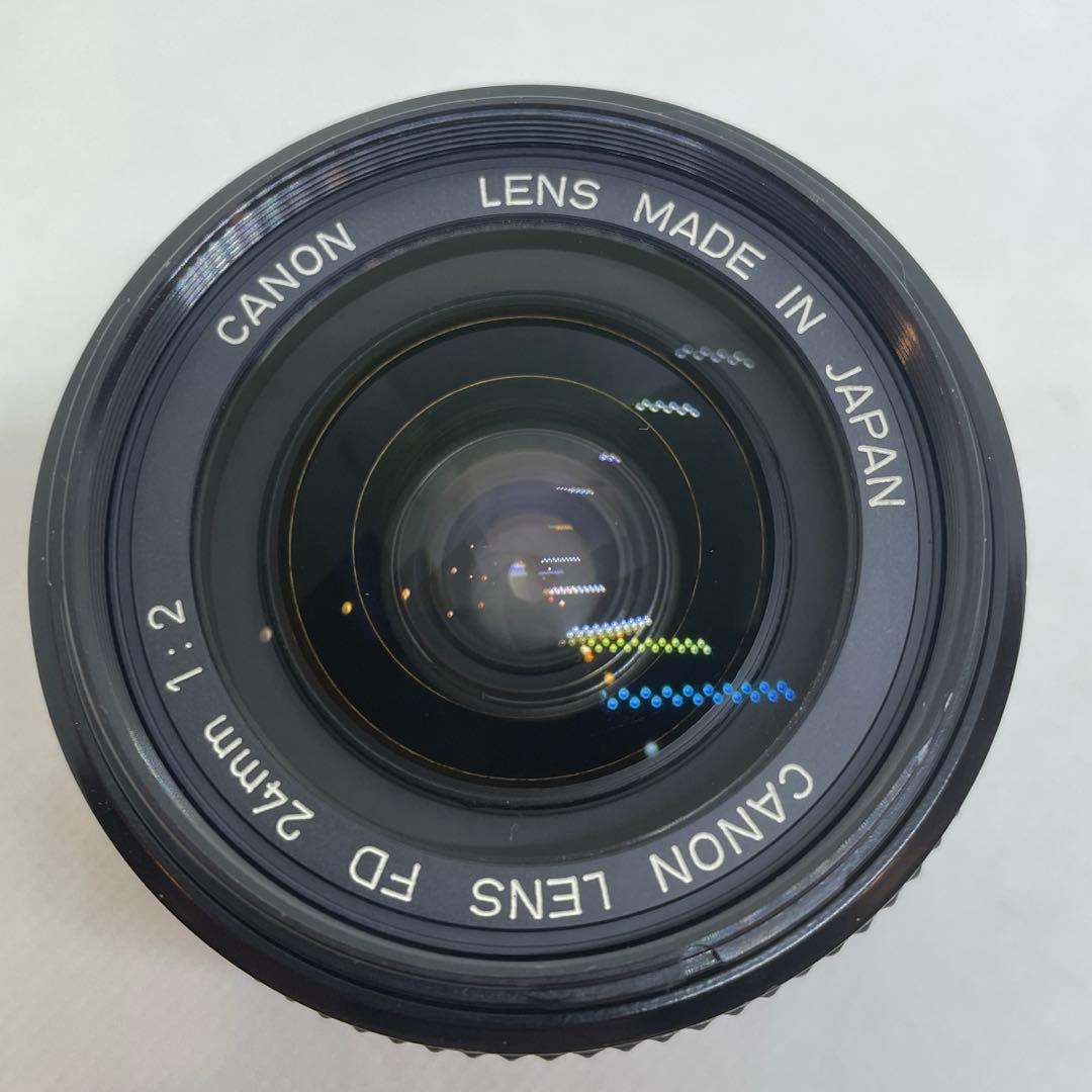 Canon FD 24mm f/2 レンズ