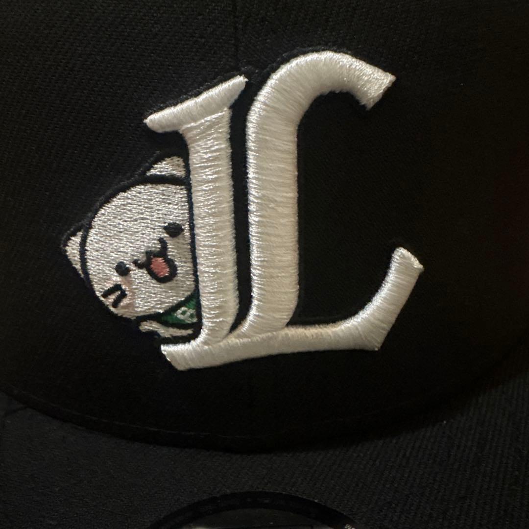 べるーにゃ×NEW ERA×LIONS 9FIFTY BLACK