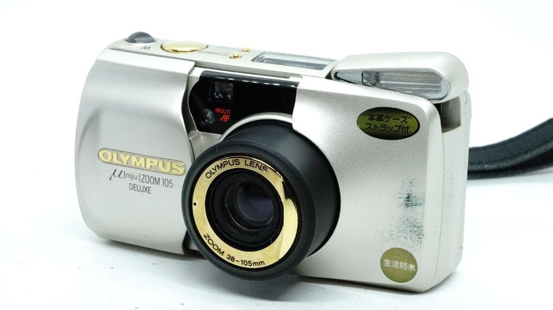 【T2117】 OLYMPUS µ ZOOM 105 DELUXE オリンパス