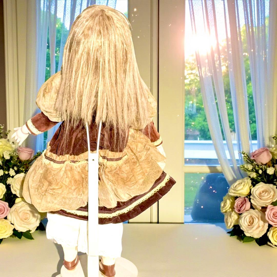 ビスクドール ジュモー フランス プリンセスドレス シェルカメオ エリザベスコイ