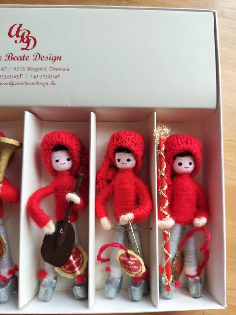 妖精ニッセ人形　アンネ・ベアテ・デザイン　デンマーク　クリスマス